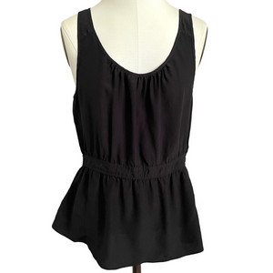 Aritzia Wilfred Silk Camisole w/ Peplum - M/L